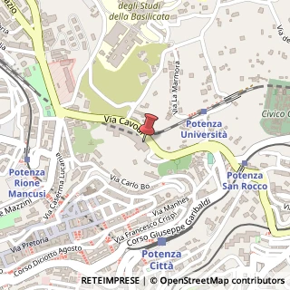 Mappa Piazza Alcide De Gasperi, 31, 85100 Potenza, Potenza (Basilicata)