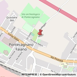 Mappa Via Cavalleggeri, Snc, 84098 Pontecagnano Faiano, Salerno (Campania)