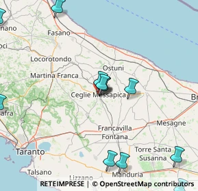 Mappa Via Luigi Settembrini, 72017 Ceglie Messapica BR, Italia (26.78533)