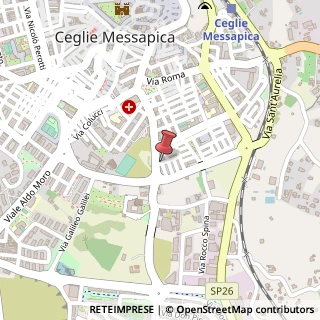 Mappa Via Albert Einstein, 18, 72013 Ceglie Messapica, Brindisi (Puglia)