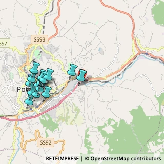 Mappa Via Macchia S. Luca 34 località Zona Industriale Riofreddo, 85100 Potenza PZ, Italia (2.315)