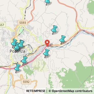 Mappa Via Macchia S. Luca 34 località Zona Industriale Riofreddo, 85100 Potenza PZ, Italia (2.74091)