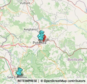 Mappa Via Macchia S. Luca 34 località Zona Industriale Riofreddo, 85100 Potenza PZ, Italia (42.1625)
