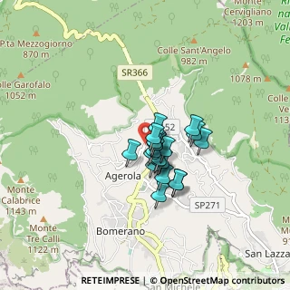 Mappa Via Sant'Antonio Abate, 80051 Agerola NA, Italia (0.531)