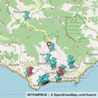Mappa Via Sant'Antonio Abate, 80051 Agerola NA, Italia (2.805)