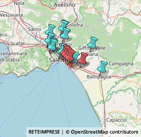 Mappa 140, 84131 Salerno SA, Italia (9.167)