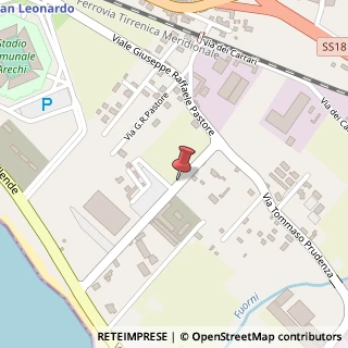 Mappa Via degli Uffici Finanziari, 7, 84131 Salerno, Salerno (Campania)