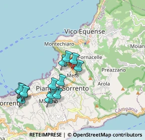 Mappa Via Cesine, 80062 Meta NA, Italia (2.14)