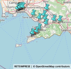 Mappa Via Cesine, 80062 Meta NA, Italia (18.6005)