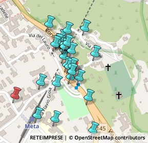 Mappa Via Cesine, 80062 Meta NA, Italia (0.09643)