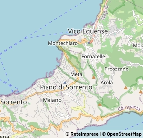 Mappa 80062 Piano di Sorrento NA, Italia (1.945)