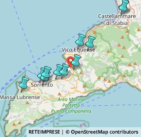Mappa 80062 Meta NA, Italia (4.09818)