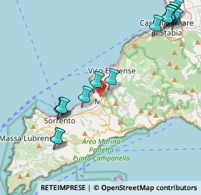 Mappa 80062 Meta NA, Italia (5.66938)
