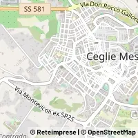 Kaart Ceglie Messapica
