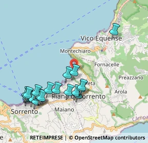 Mappa Via Madre Remigia Guercia, 80062 Meta NA, Italia (2.3515)