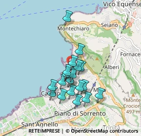 Mappa Via Madre Remigia Guercia, 80062 Meta NA, Italia (0.7585)