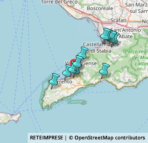 Mappa Via Madre Remigia Guercia, 80062 Meta NA, Italia (5.41273)