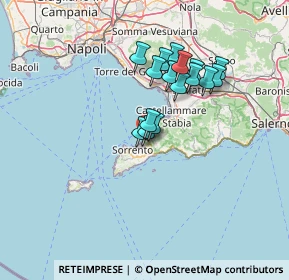 Mappa Via Madre Remigia Guercia, 80062 Meta NA, Italia (11.7)