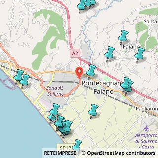 Mappa Via Case Rosse, 84131 Salerno SA, Italia (3.2085)