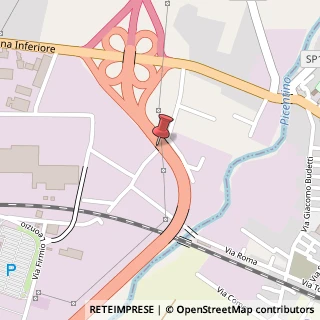 Mappa Via scavata case rosse 21, 84131 Salerno, Salerno (Campania)