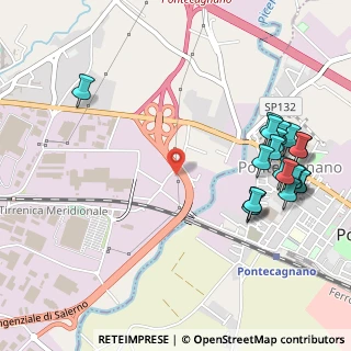 Mappa Via Case Rosse, 84131 Salerno SA, Italia (0.6875)