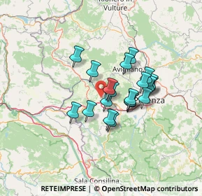 Mappa Picerno, 85055 Picerno PZ, Italia (10.7835)