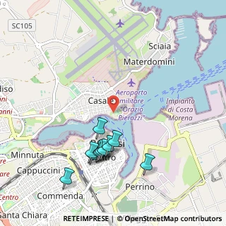Mappa Via Ammiraglio Millo, 72100 Brindisi BR, Italia (1.11636)