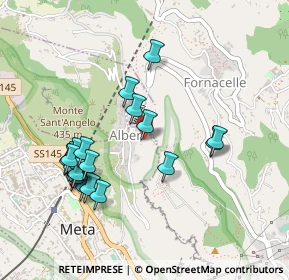 Mappa Via Alberi, 80062 Meta NA, Italia (0.52143)
