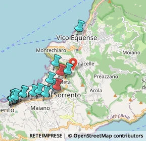 Mappa Via Alberi, 80062 Meta NA, Italia (2.76833)