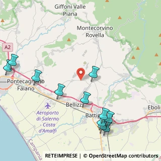 Mappa Via Amerigo Vespucci, 84090 Montecorvino Pugliano SA, Italia (5.59727)