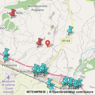 Mappa Via Amerigo Vespucci, 84090 Montecorvino Pugliano SA, Italia (3.6865)