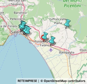 Mappa Via Pietro Mascagni, 84098 Pontecagnano Faiano SA, Italia (7.41929)