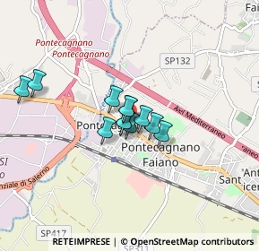 Mappa Via Pietro Mascagni, 84098 Pontecagnano Faiano SA, Italia (0.54417)