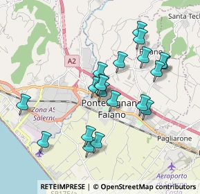 Mappa Via Pietro Mascagni, 84098 Pontecagnano Faiano SA, Italia (1.8145)