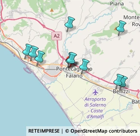 Mappa Via Pietro Mascagni, 84098 Pontecagnano Faiano SA, Italia (3.65182)