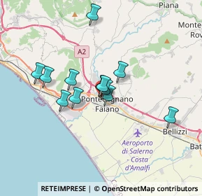 Mappa Via Pietro Mascagni, 84098 Pontecagnano Faiano SA, Italia (2.87583)