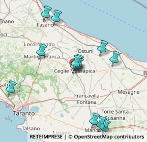 Mappa Piazza Caduti in Guerra, 72013 Ceglie Messapica BR, Italia (17.17846)