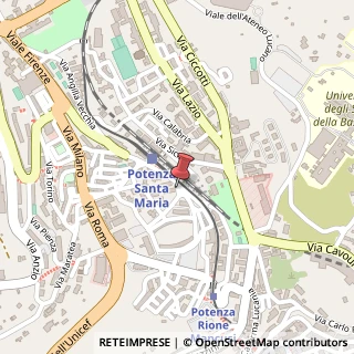 Mappa Via Parma, 85, 85100 Potenza, Potenza (Basilicata)