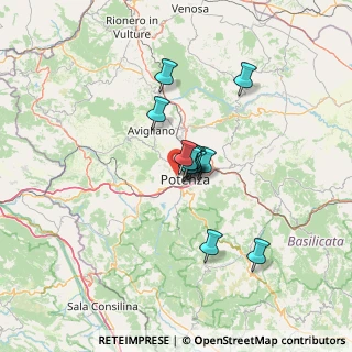 Mappa Via dei Molinari, 85100 Potenza PZ, Italia (9.395)