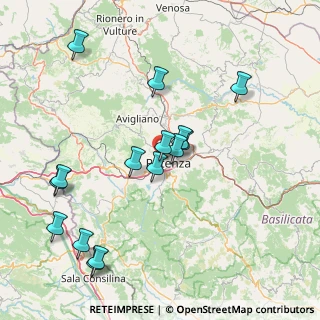 Mappa Via dei Molinari, 85100 Potenza PZ, Italia (17.924)