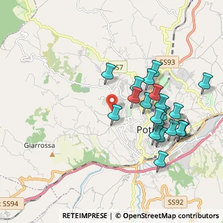 Mappa Via dei Molinari, 85100 Potenza PZ, Italia (2.066)