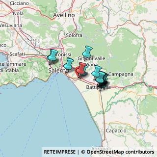 Mappa Via Alessandro Manzoni, 84098 Pontecagnano Faiano SA, Italia (9.1015)