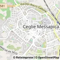Map Ceglie Messapica