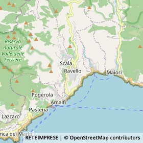 Mappa Ravello