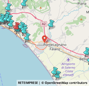 Mappa Via Lorenzo Spadafora, 84131 Salerno SA, Italia (6.898)