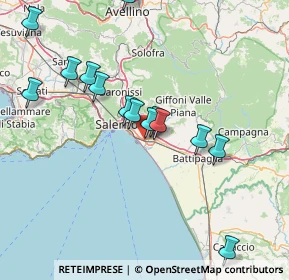 Mappa Via Fondo Dattero, 84131 Salerno SA, Italia (16.175)