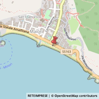 Mappa Strada Statale Amalfitana, 84010 Maiori SA, Italia, 84010 Maiori, Salerno (Campania)