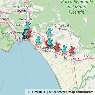 Mappa Via Isonzo, 84098 Pontecagnano Faiano SA, Italia (7.00941)