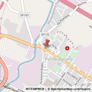 Mappa Corso Umberto I, 27, 84098 Pontecagnano Faiano, Salerno (Campania)