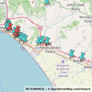 Mappa Via Isonzo, 84098 Pontecagnano Faiano SA, Italia (6.1605)
